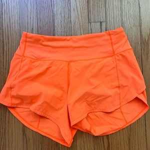 Lululemon Speed Up High Rise Lined Shorts 4inch